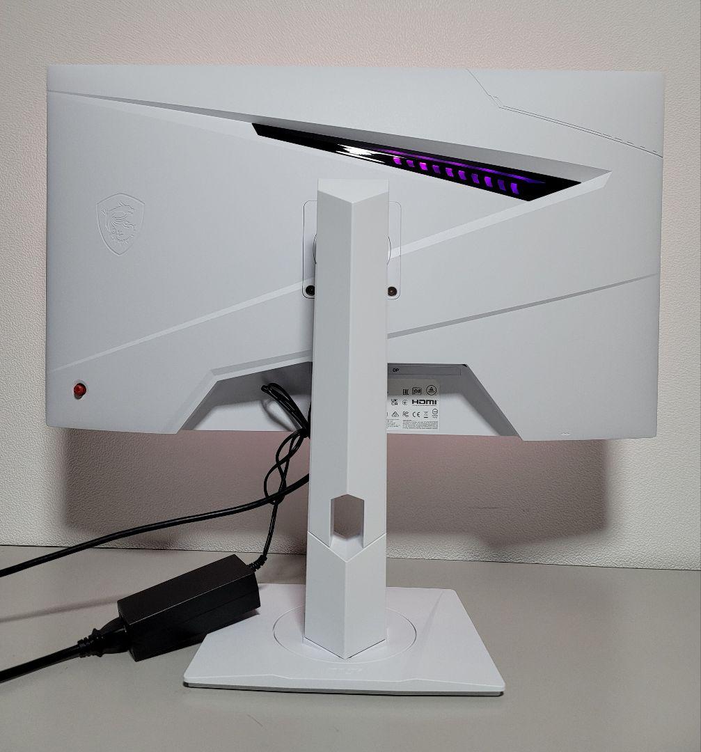 美品　おしゃれ　MSI 27インチ　WQHD　170Hzゲーミングモニター