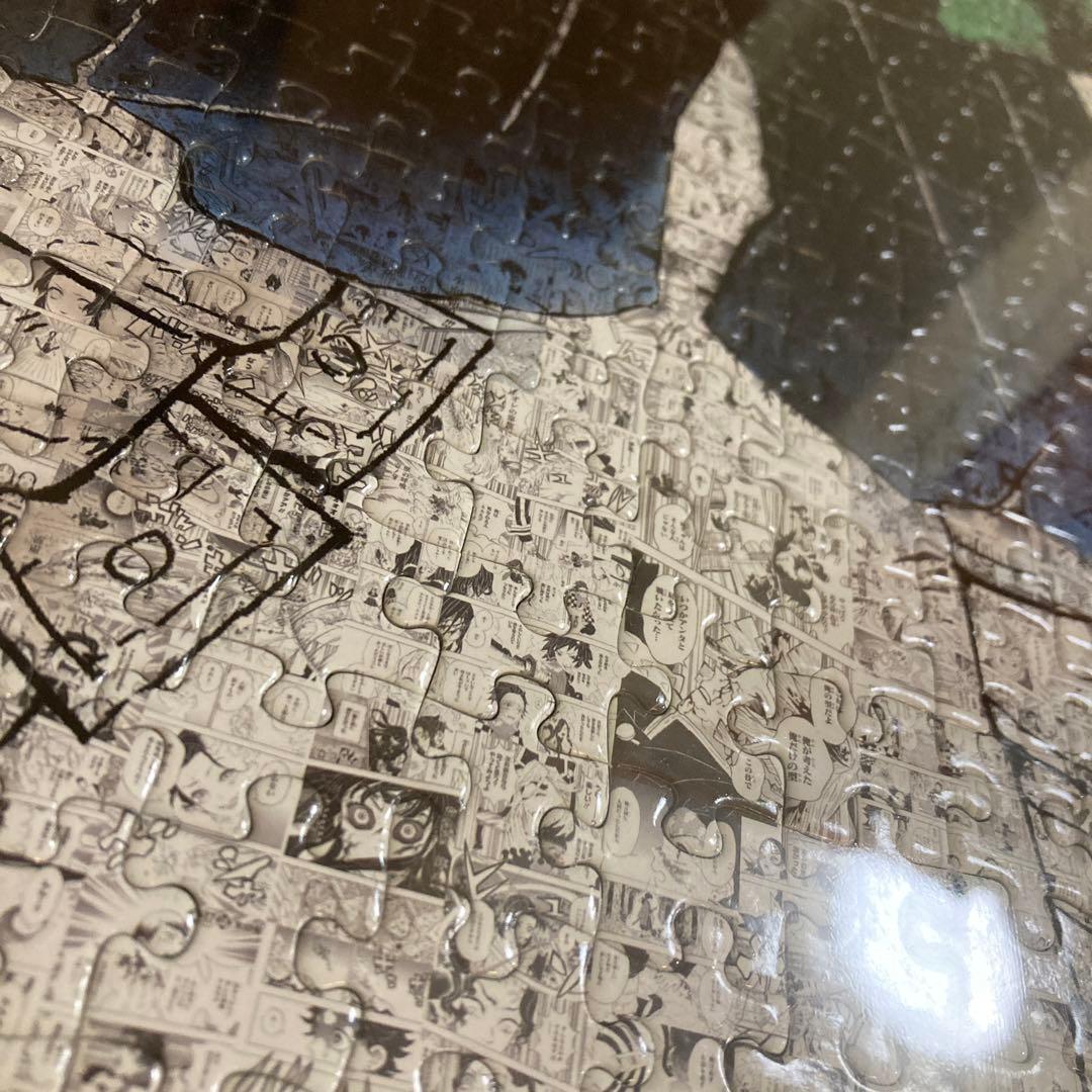 原画展限定！完成品　鬼滅の刃 ジグソーパズル フレーム付