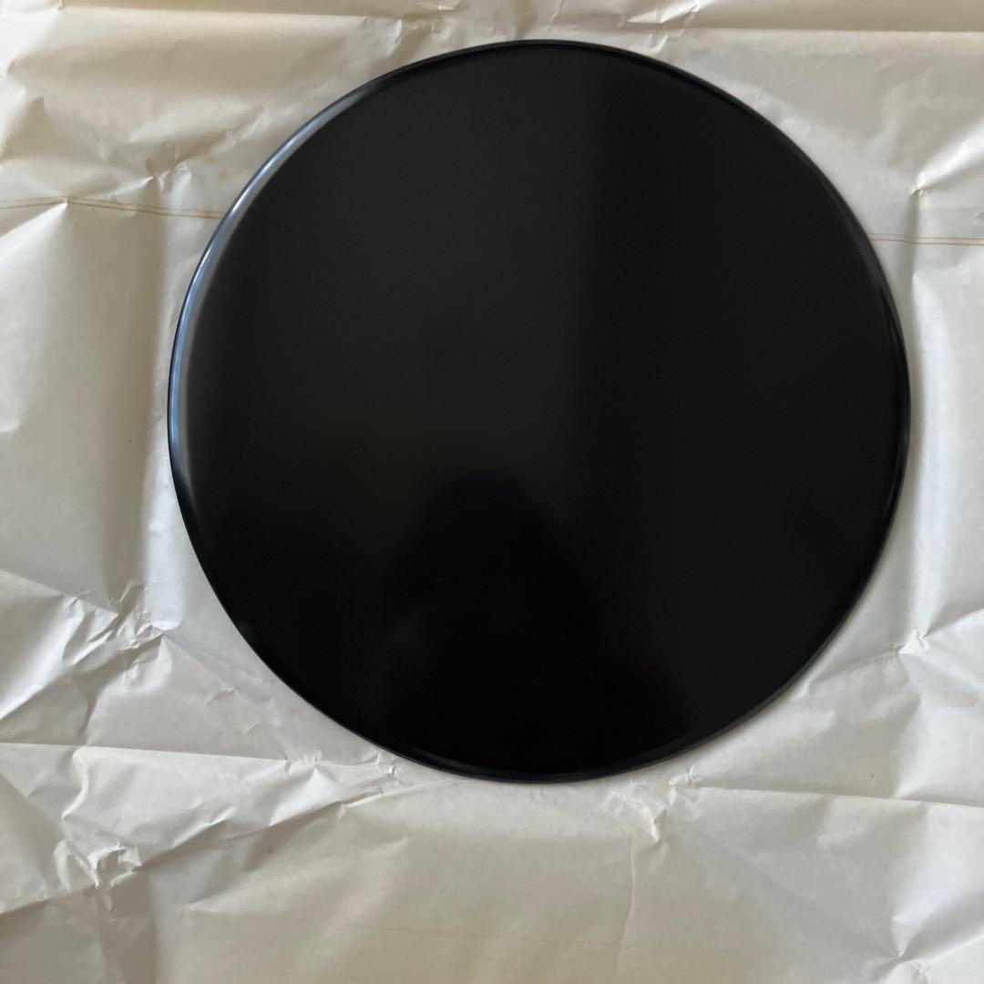 未使用　茶道具　真塗り　板　3種