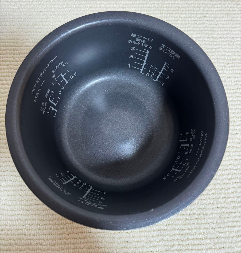 炊飯器 Panasonic5.5合 SR-MPW100 2020年製動作保証