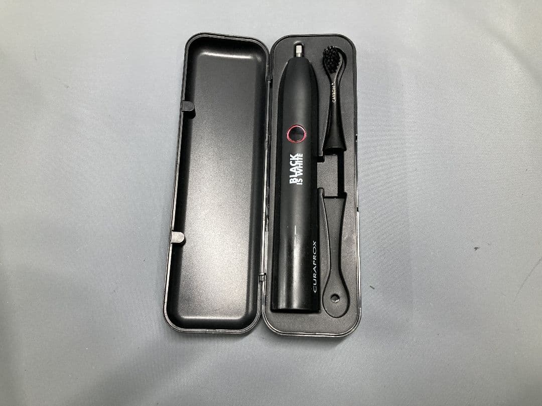 CURAPROX BLACK IS WHITE 電動歯ブラシ　動作確認済　訳あり