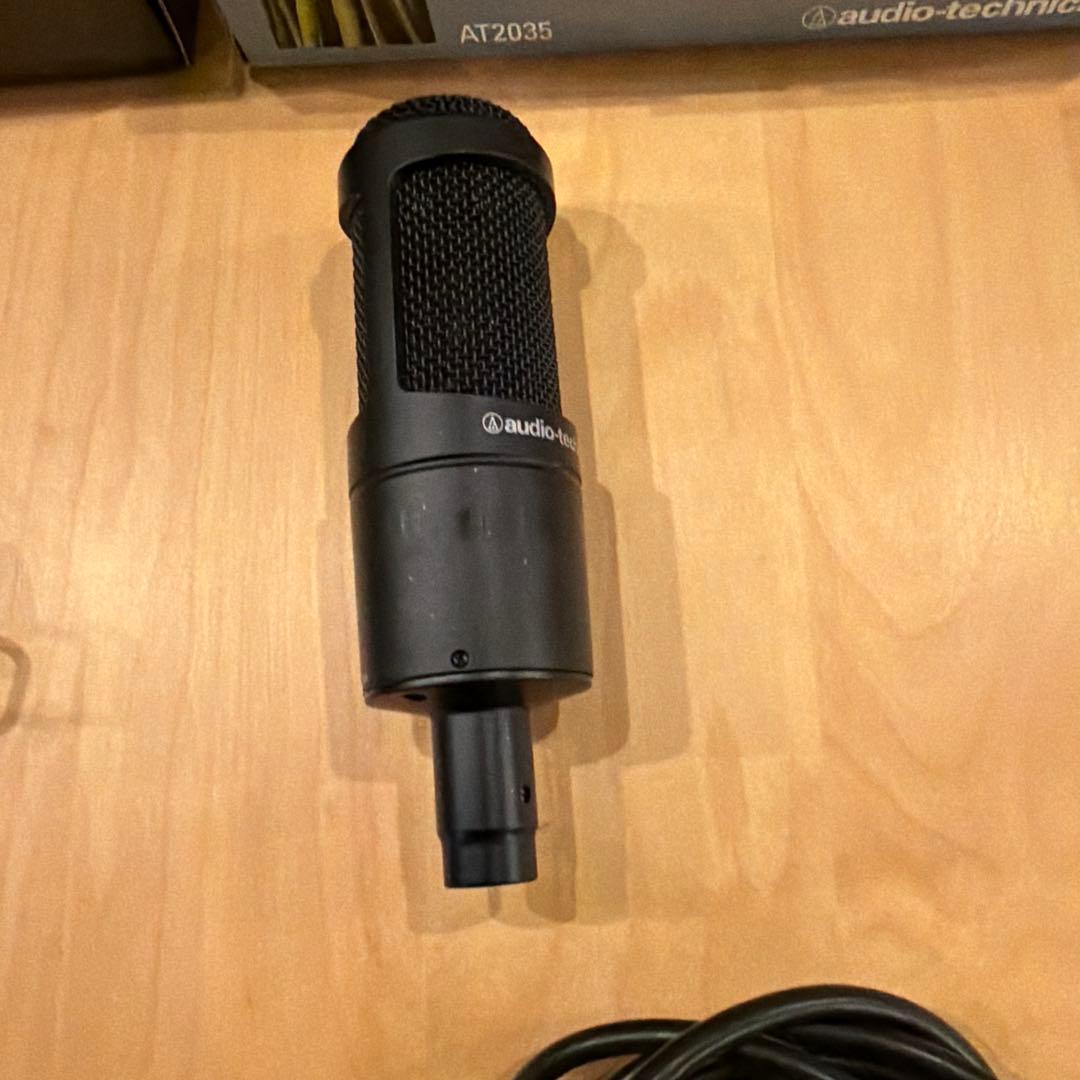 audio-technica AT2035 コンデンサーマイク セット