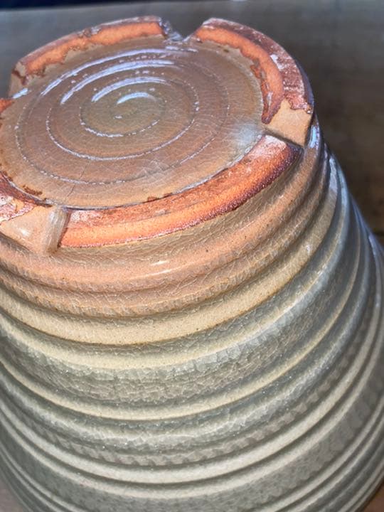 萩焼 蓮光山 3代目 徹千代作 【花入れ・壺・花器】新品