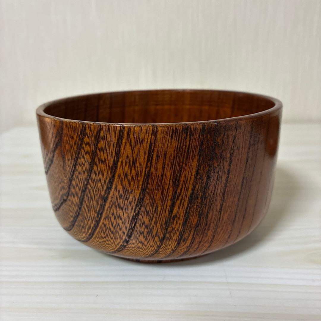 天然木　飯碗　蓋付き　おひつ　漆器