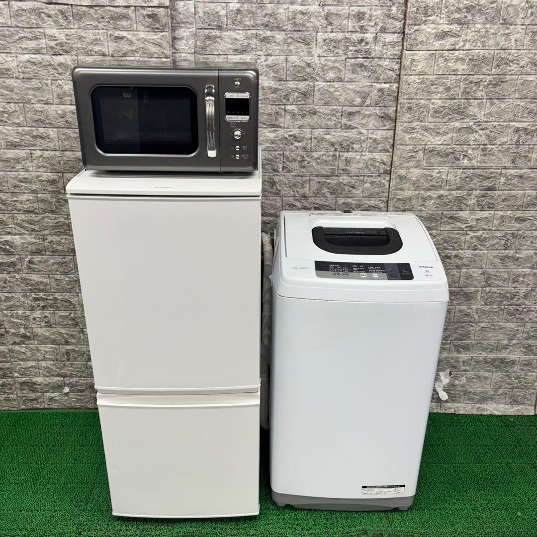 582 冷蔵庫　洗濯機　電子レンジ　セット　小型　一人暮らし　国内メーカー