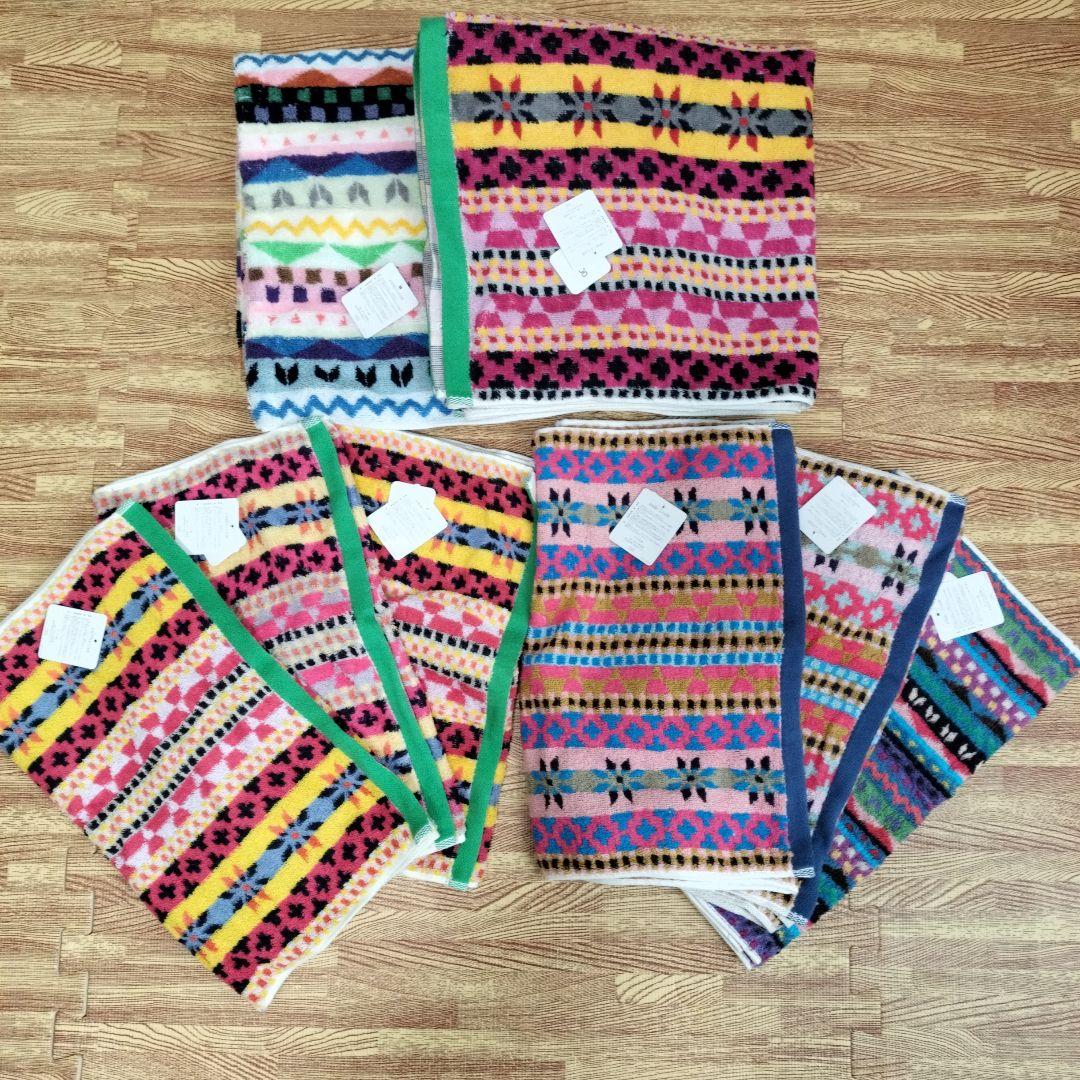 タオルミュージアム バスタオル カラフル模様　12800円分