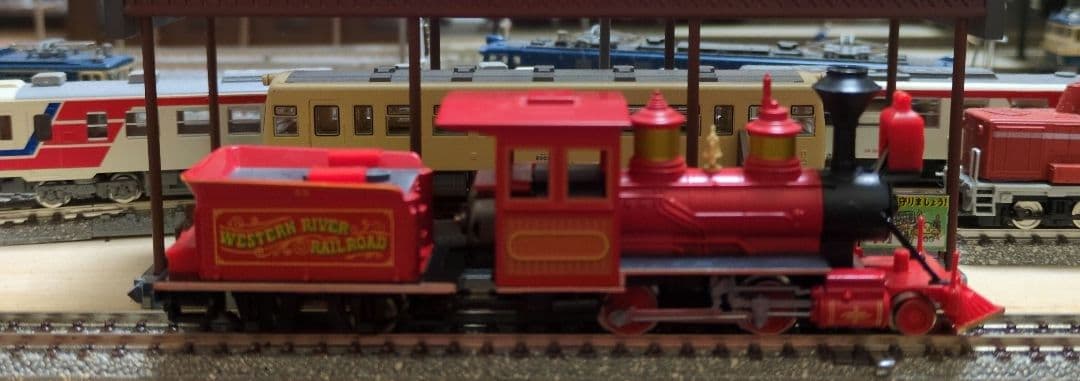 鉄道模型 ウエスタンリバーレ―ルロードセット　訳あり品！！