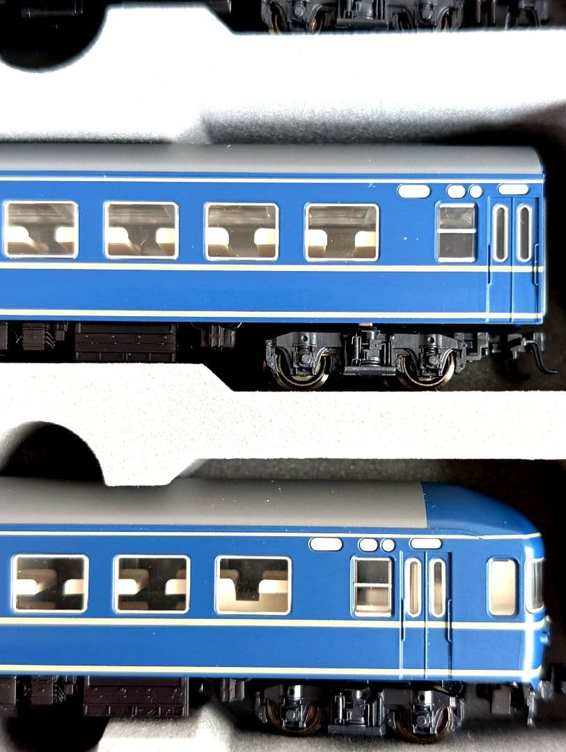 KATO　20系　寝台客車　7両基本セット　10-366 ブルートレイン