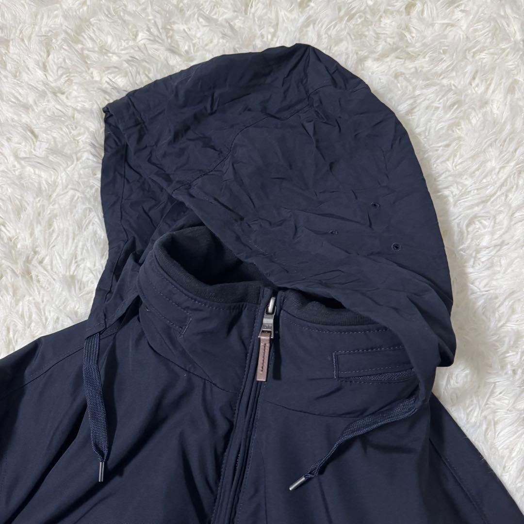 美品✨ポロラルフローレン 中綿ブルゾン メンズ L サイズ ポニー刺繍 ネイビー