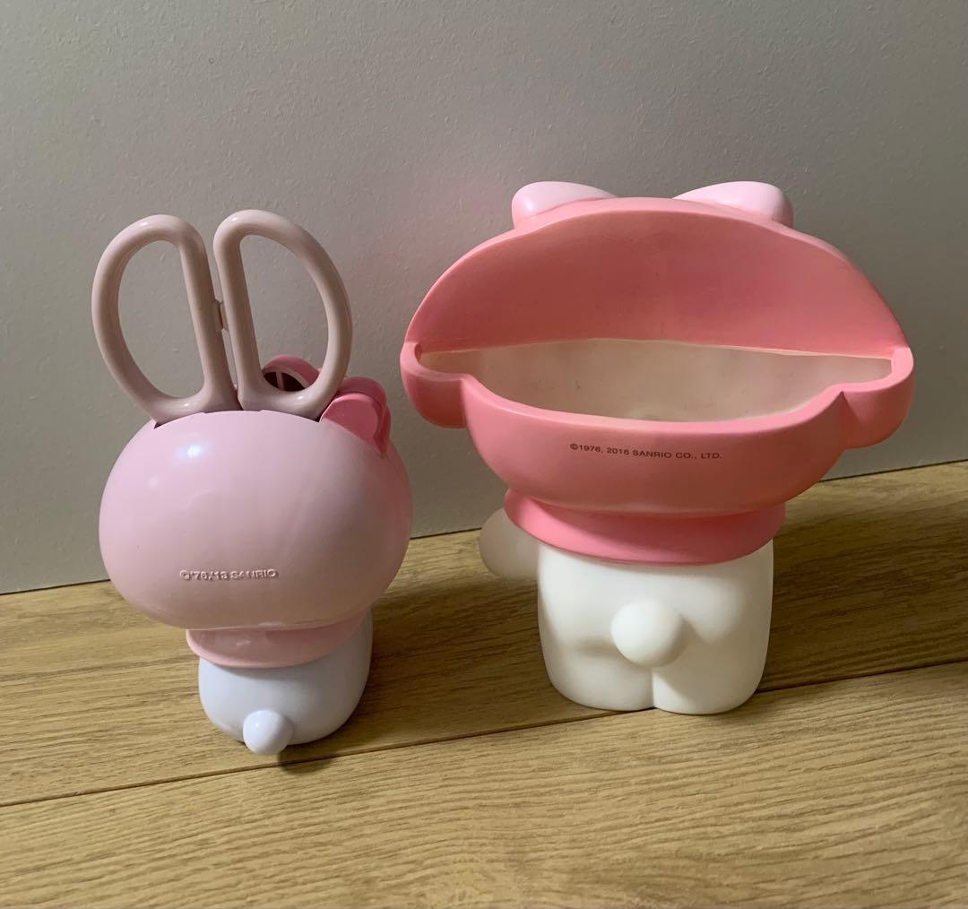 マイメロ ペンスタンド　ハサミ　ペン立て　サンリオ