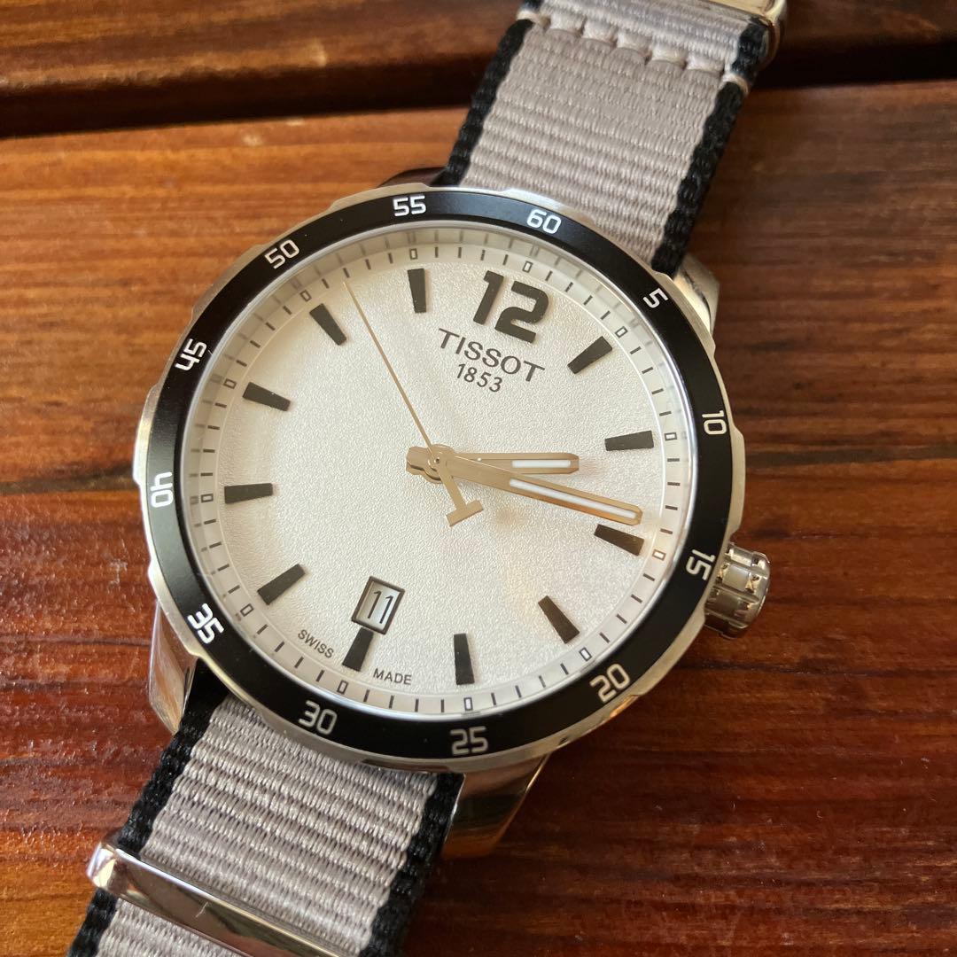 TISSOT クォーツ腕時計 Quickster date フルセット