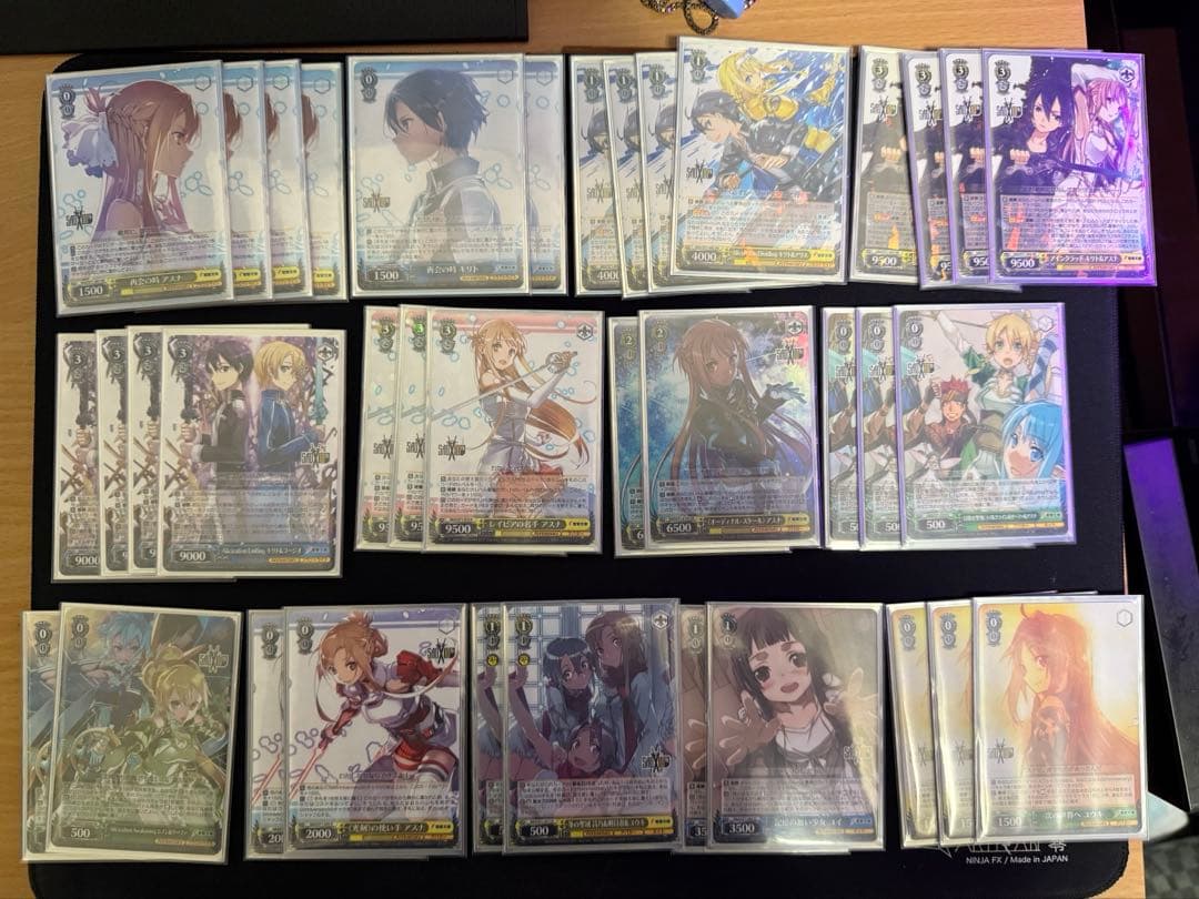 ヴァイスシュヴァルツ　SAOデッキ　引退品