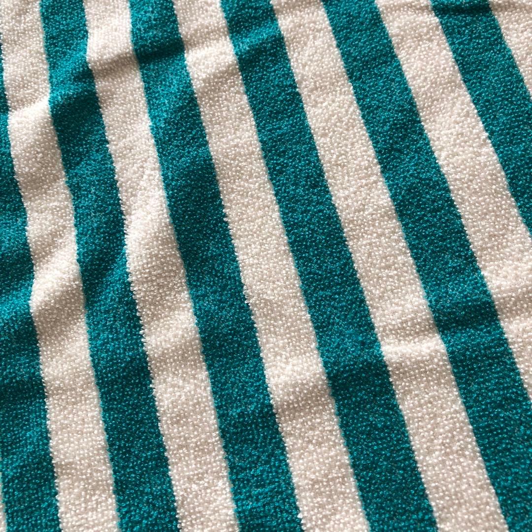 良カラー♪ストライプ☆ HERMES カバー　ビーチタオル　エルメス　ベルギー製