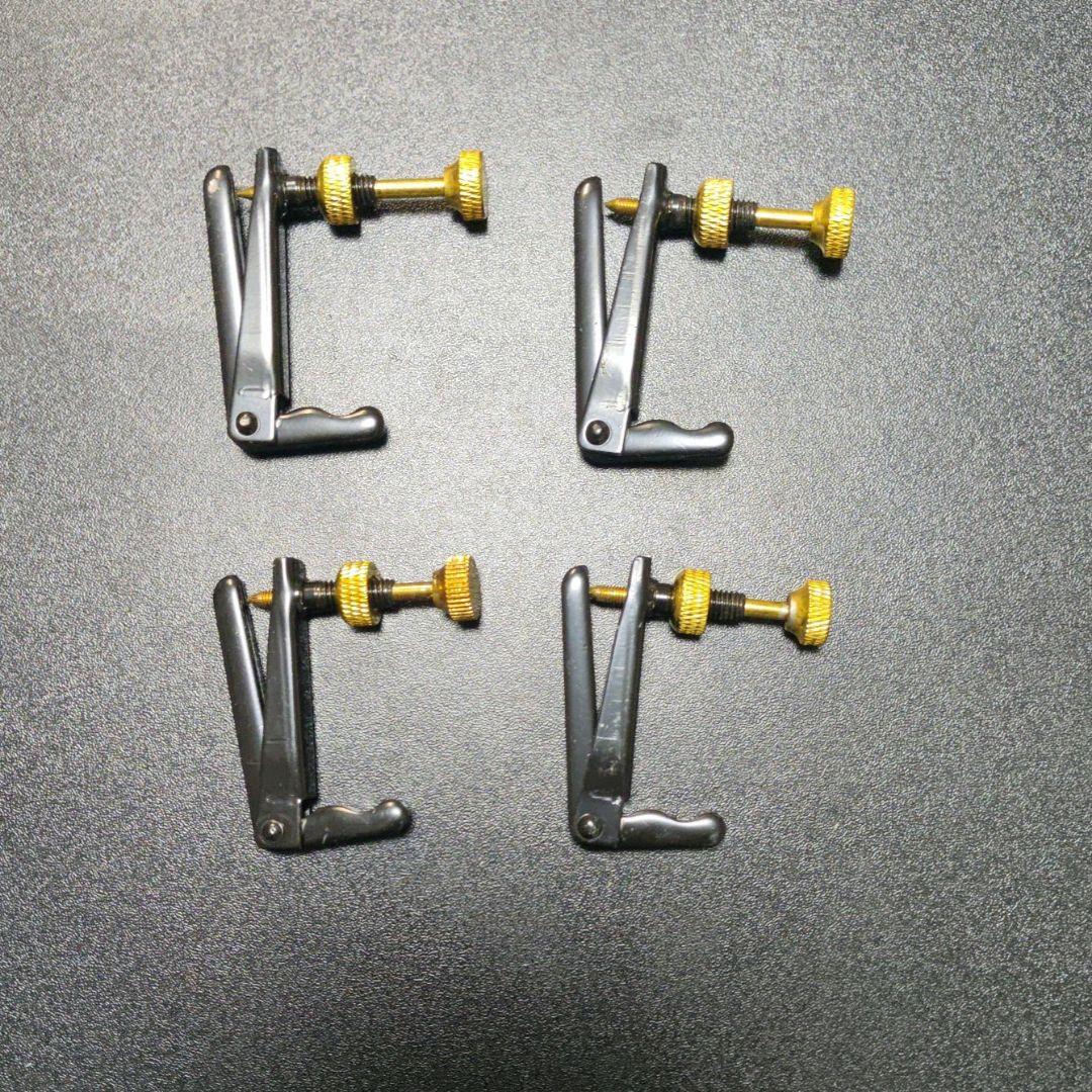 【新品】チェロ　ペグ　テールピース（アジャスター付き）　セット