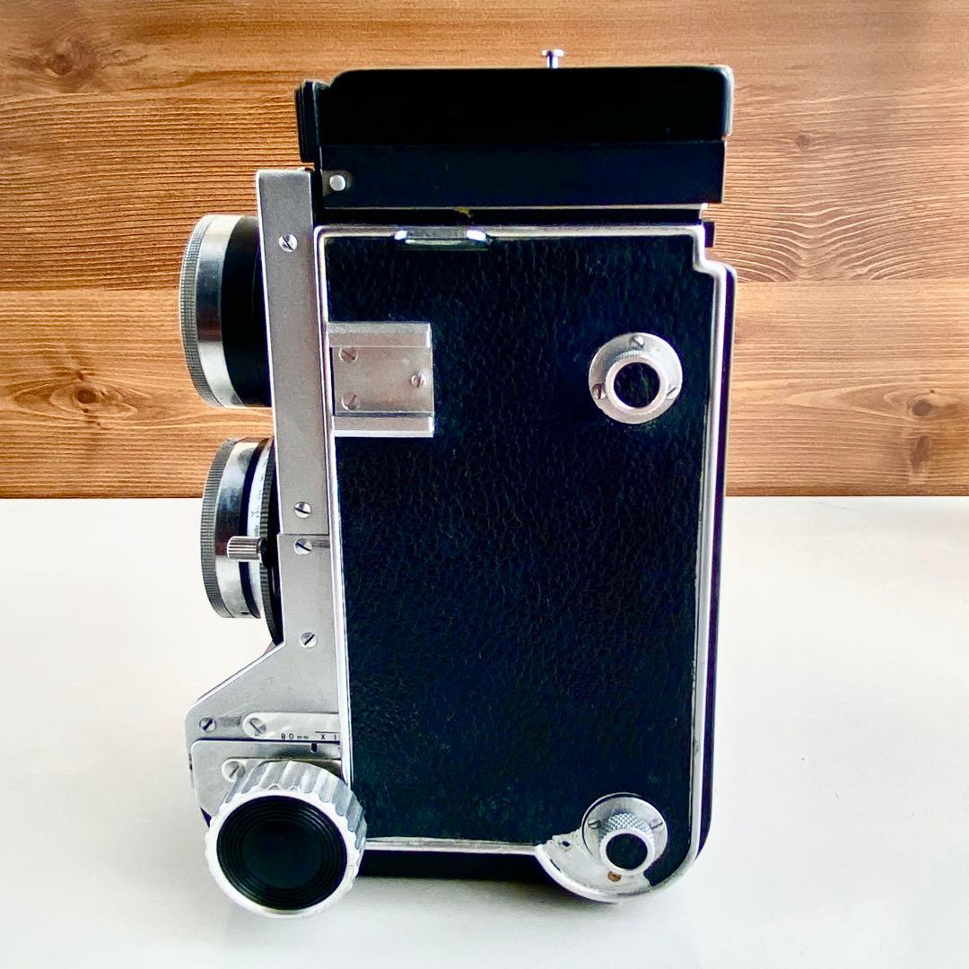 ジャンクマミヤ Mamiyaflex SEKOR 80mm F2.8 二眼カメラ