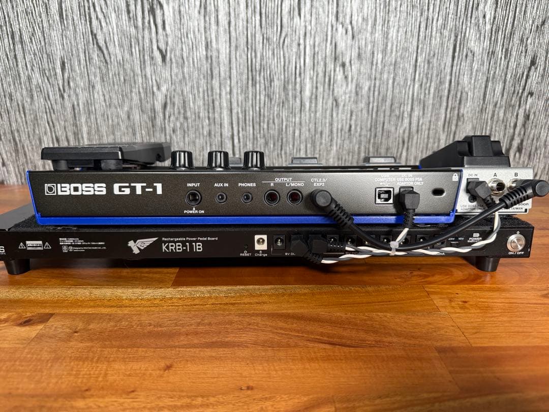 BOSS GT-1 マルチ+ K.E.S KRB-11B + FS-7