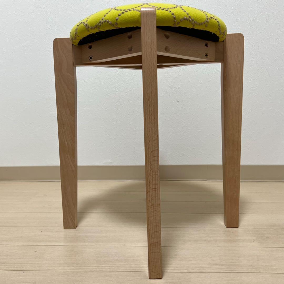 オーダーページ　角脚スツール　２脚