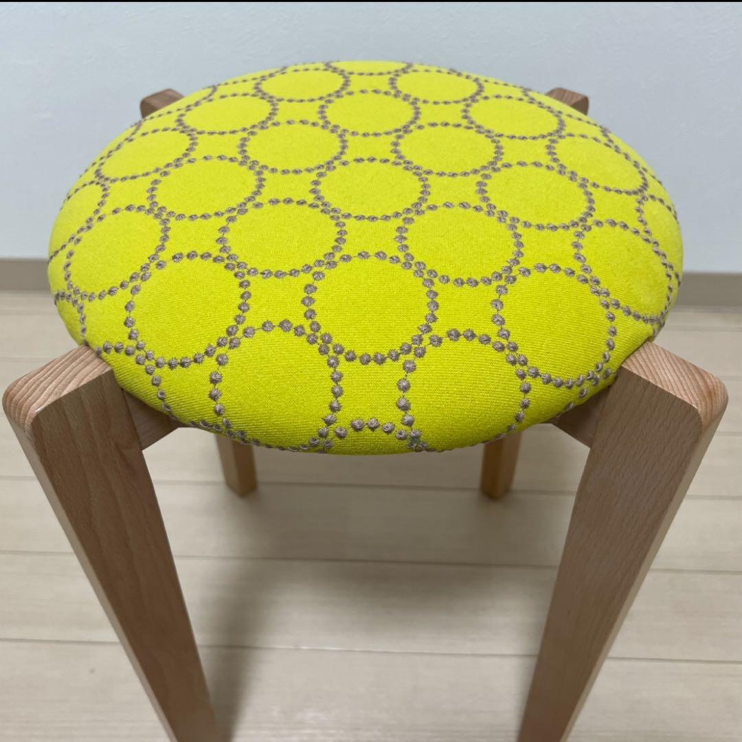 オーダーページ　角脚スツール　２脚