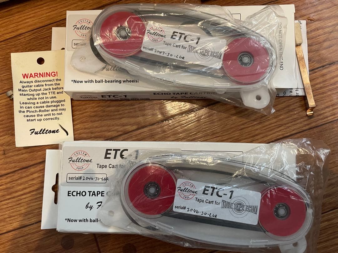 Fulltone テープエコー　替えテープ2個付　ジャンク扱い