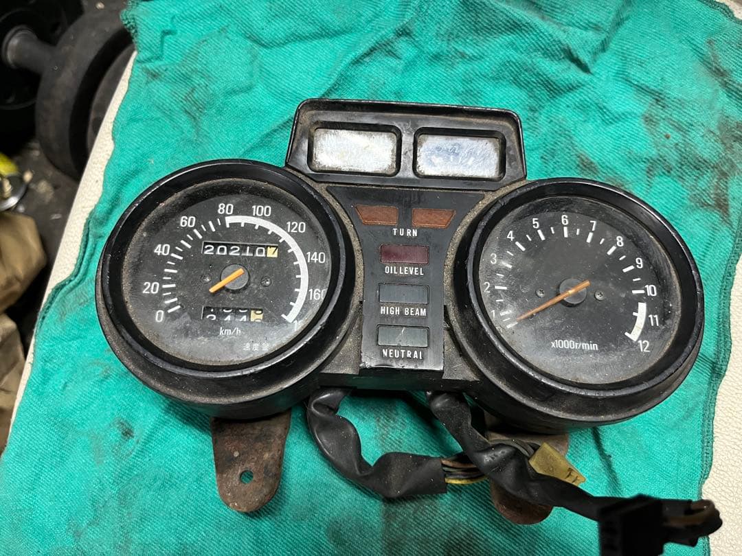 XJ400D xj400e メーター　要オーバーホール　4g0