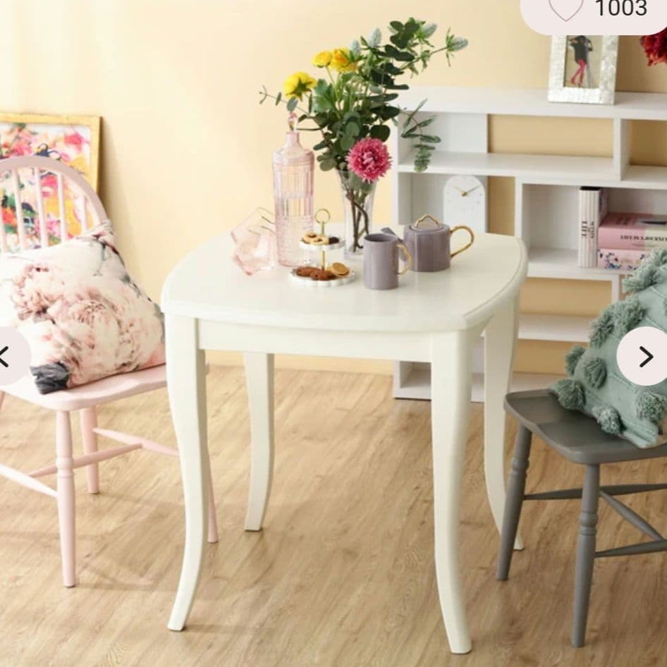 【⭐︎T⭐︎】Francfranc♡キャーロ♡小さなダイニングテーブル
