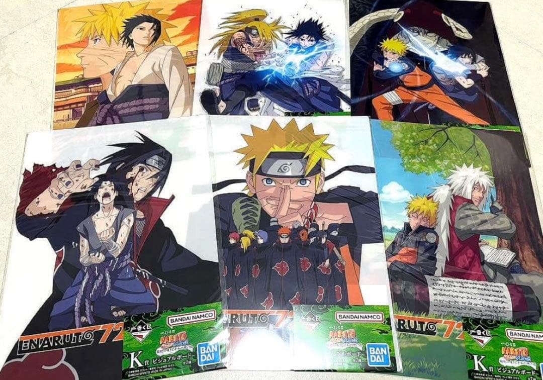 【一番くじ】NARUTO-ナルト- 疾風伝 D賞E賞G賞ラストワン賞！計25点！