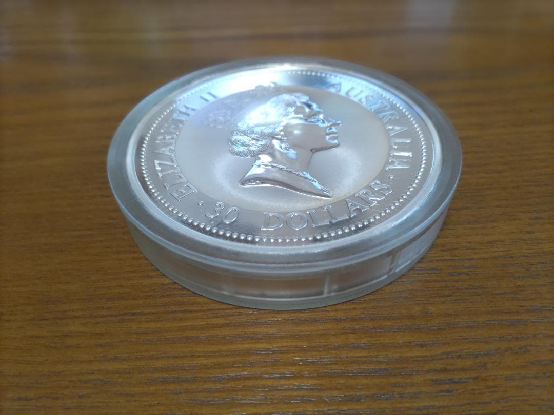 オーストラリア 30ドル 1kg銀貨 1994年