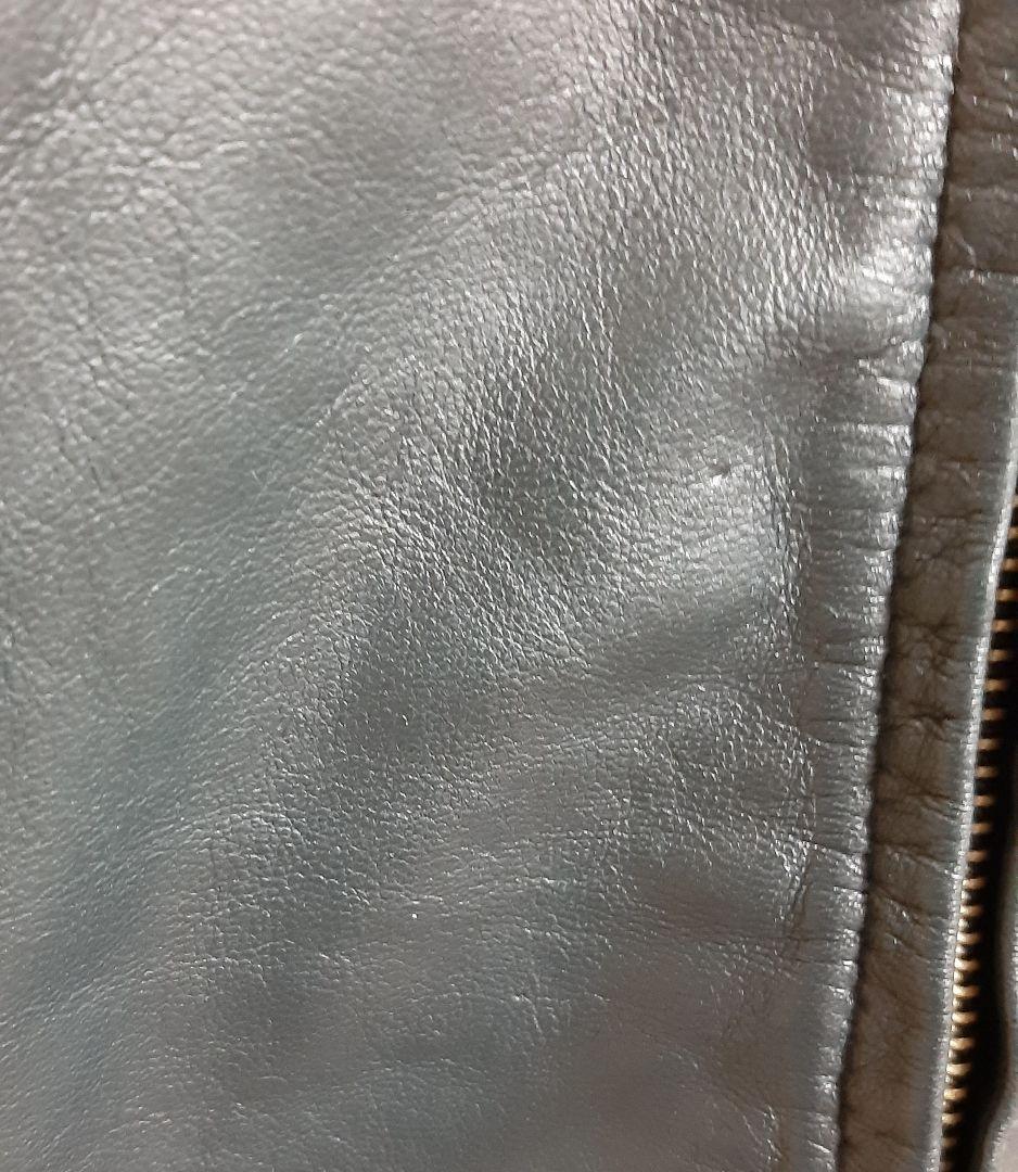 STUDIOUS ステュディオス ラムレザーシングルライダースジャケット M