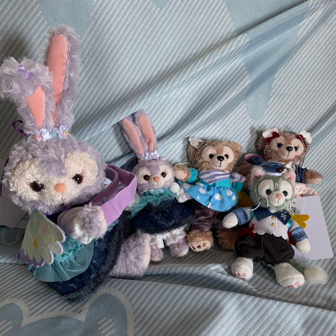 ディズニー ウィッシング・ウィングス ぬいぐるみ 5こqセット