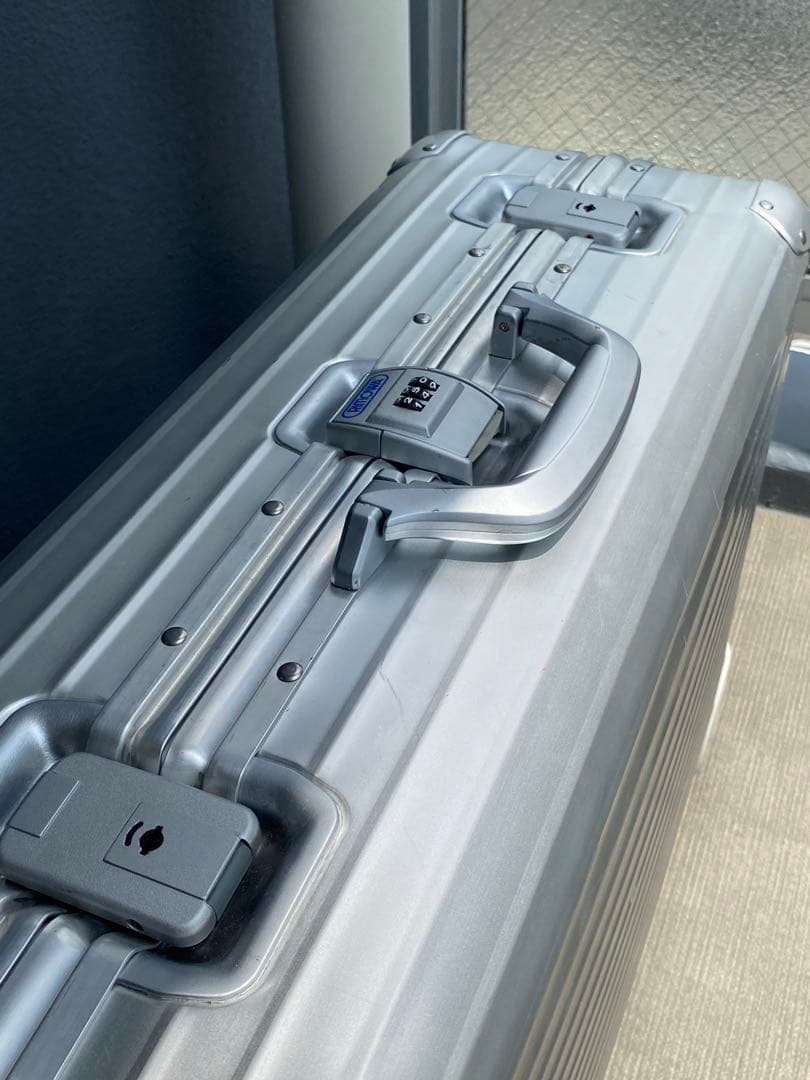 【廃盤】RIMOWA リモワ 2輪 青ロゴ プルタブ スーツケース 60L