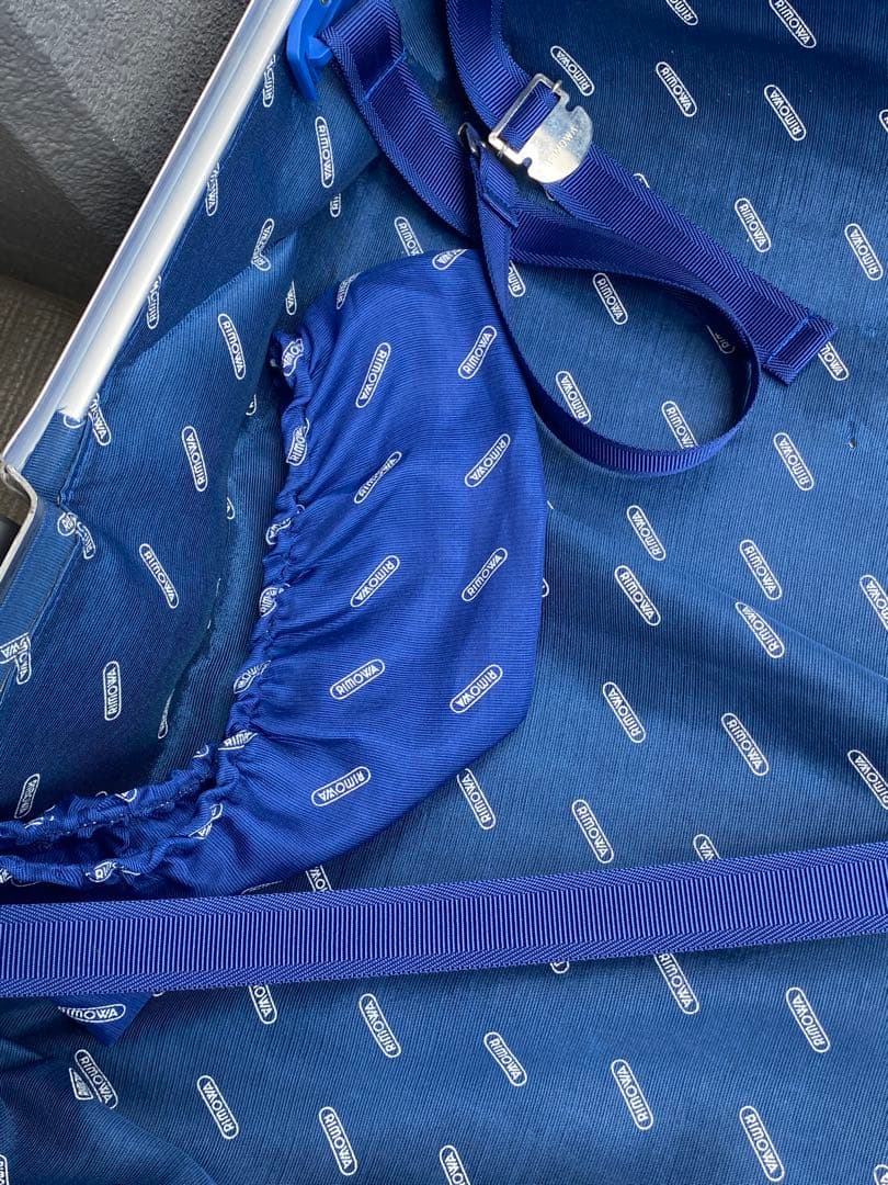 【廃盤】RIMOWA リモワ 2輪 青ロゴ プルタブ スーツケース 60L