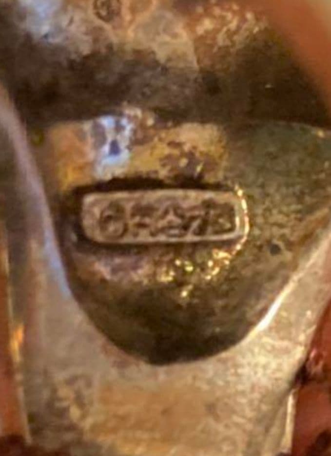 ウルトラマン　シルバー製　フェイス型リング　未使用品