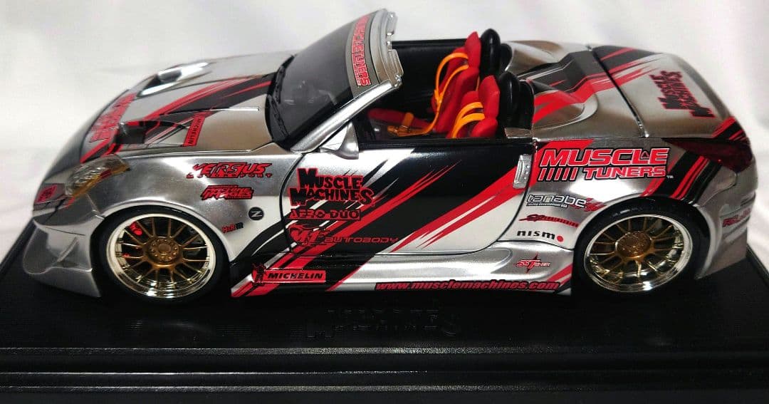 マッスルマシーンズ '04 350Z 1:18 日産 Z33 シルバー