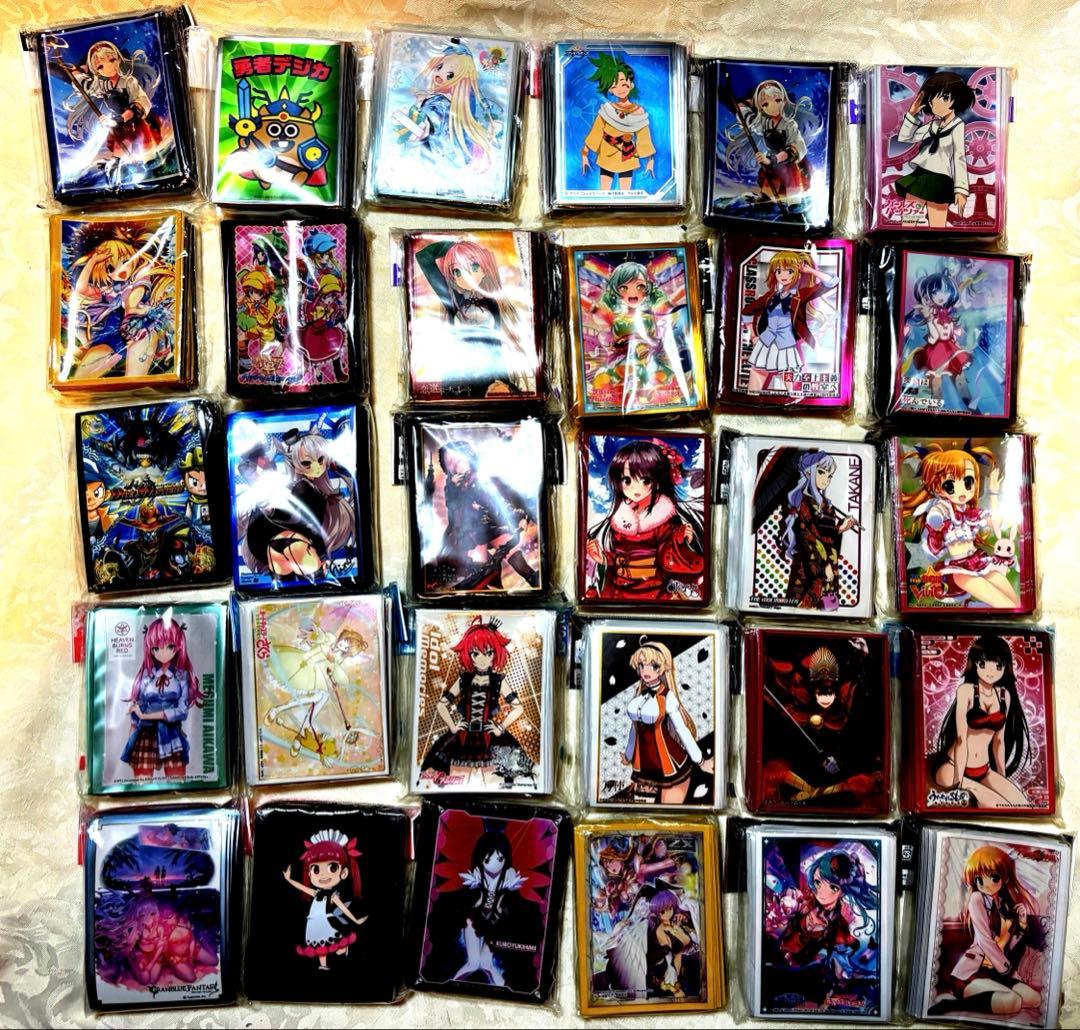 【大量】キャラクタースリーブ まとめ売り270個セット＋おまけ