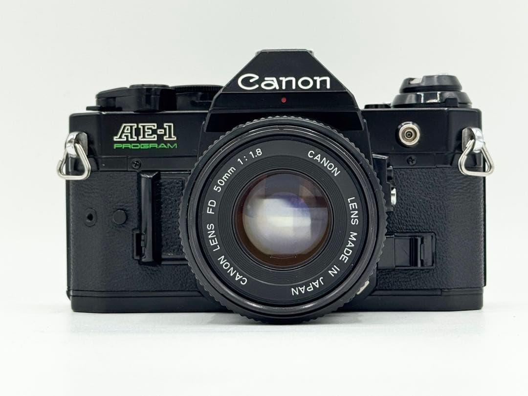 【完動品】Canon AE-1 PROGRAM + FD 50mm F1.8