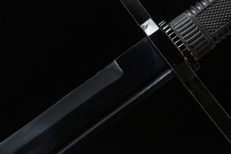 メセル大刀 ブラック 古兵器 武具 刀装具 西洋刀 手鍛造打 鋼刀 冷兵器