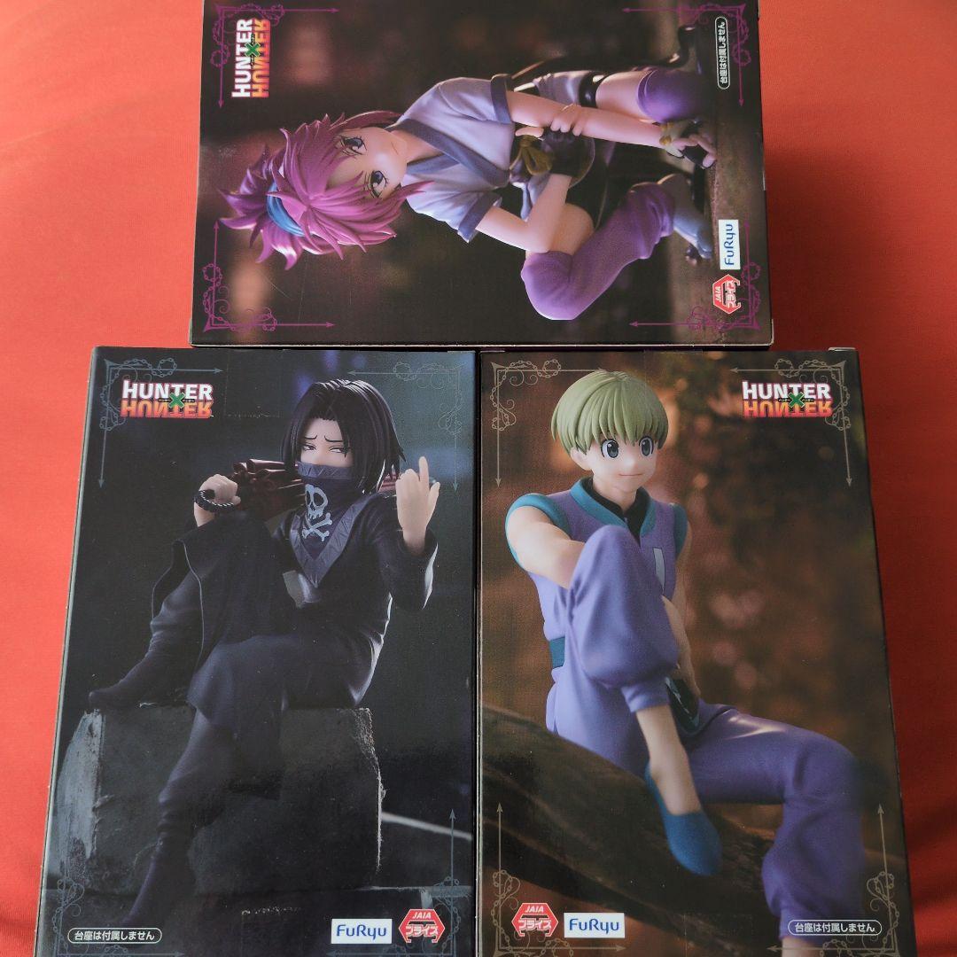 ハンターハンター　ぬーどるストッパー　フィギュア　フェイタン　マチ　シャルナーク