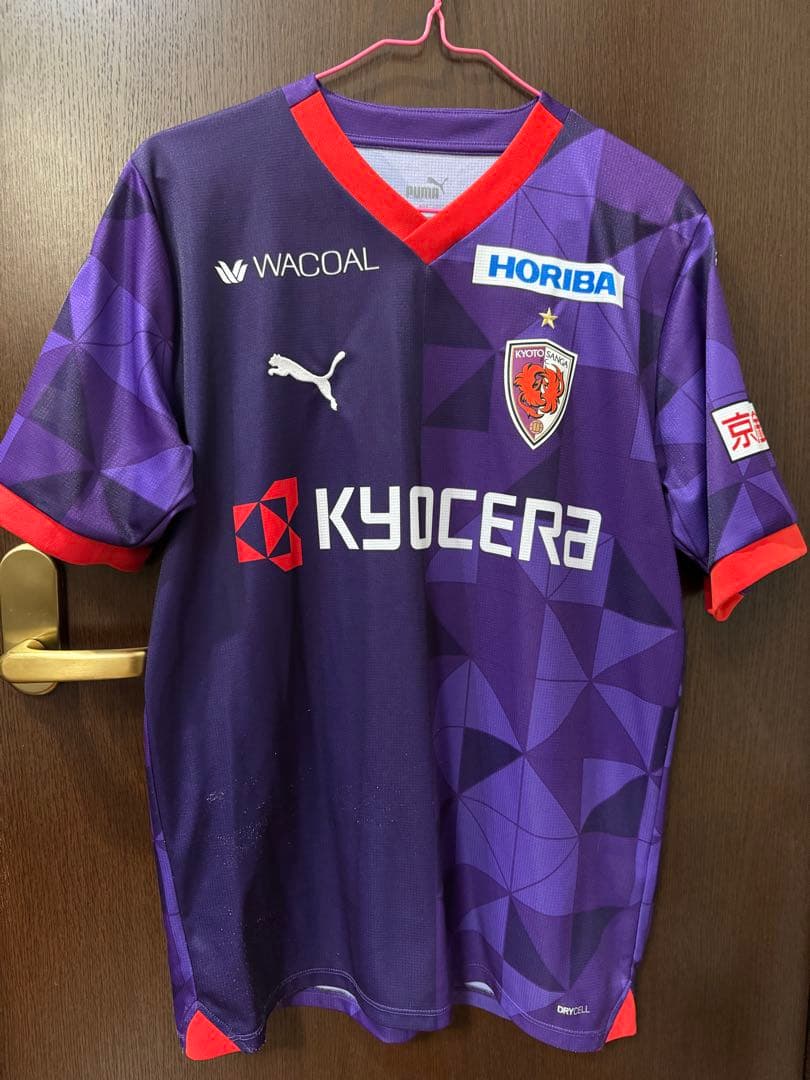 2024 京都サンガ 福田心之助 オーセンティックユニフォーム Lサイズ