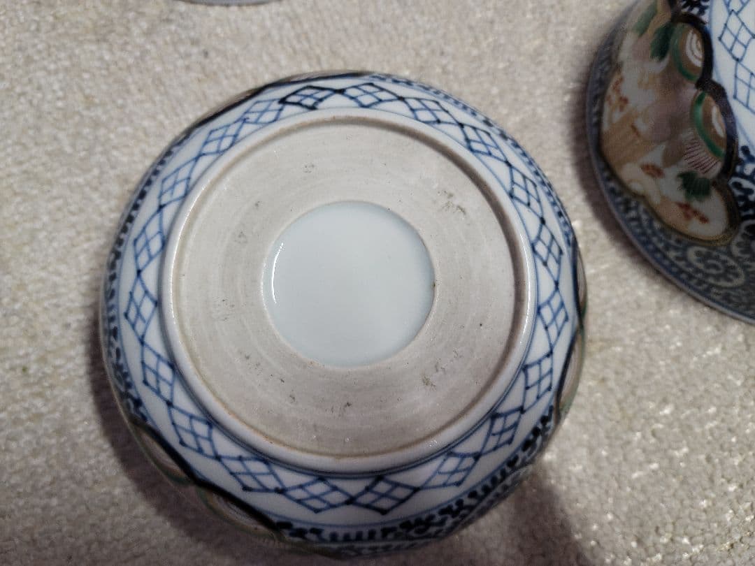 値下げ限界早い者勝ち無傷蔵だし　古伊万里　蛸唐草三方窓鯉滝登り見込四君子松竹梅鉢