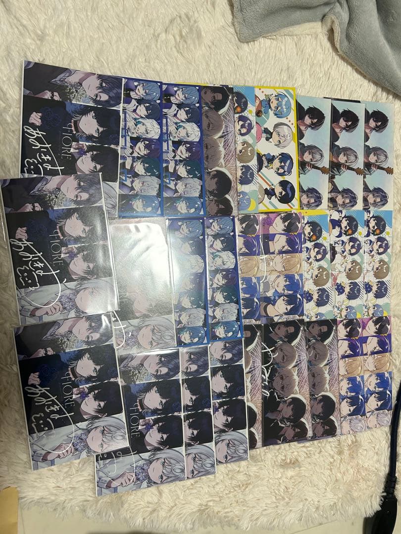 青木葉 歌い手 サイン入りポストカード 27枚