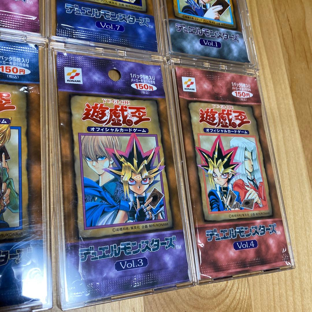 【絶版未開封】遊戯王　初期パック　vol.1〜7+α まとめ売り