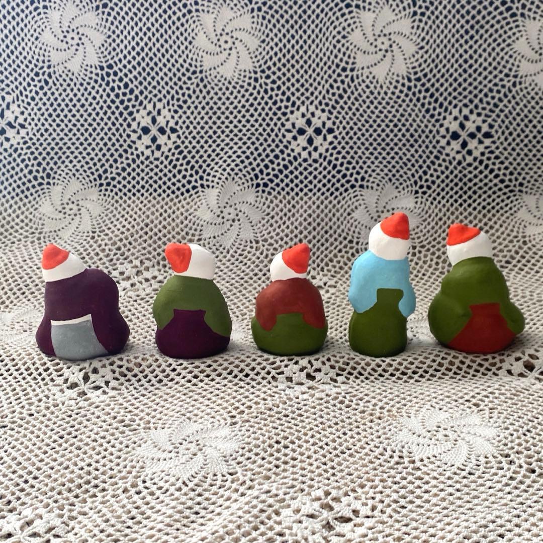 れんべい人形 れんべえ人形 北条土人形 三人官女 五人囃子