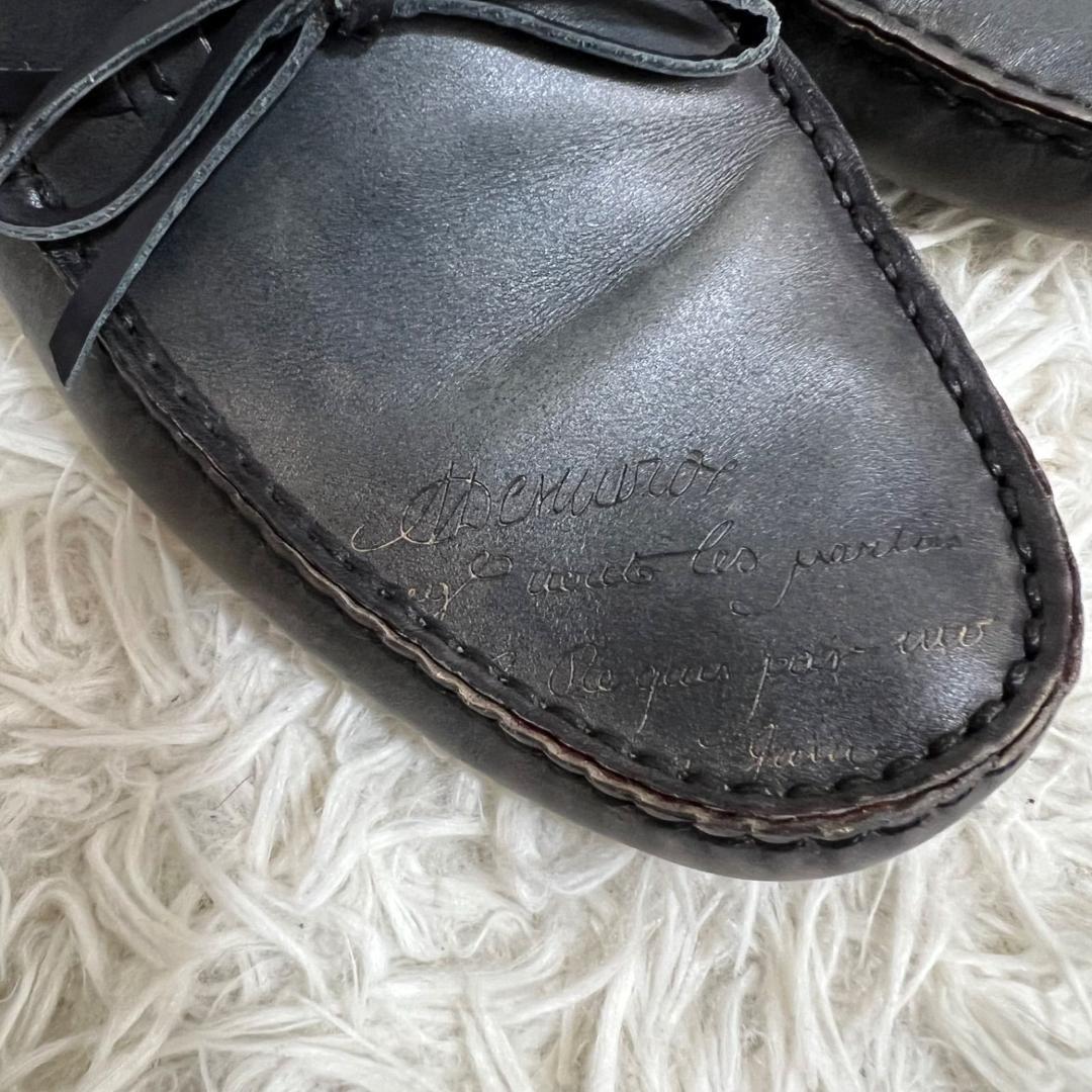 11407✨良品✨ベルルッティ カリグラフィ ドライビングシューズ ブラウン