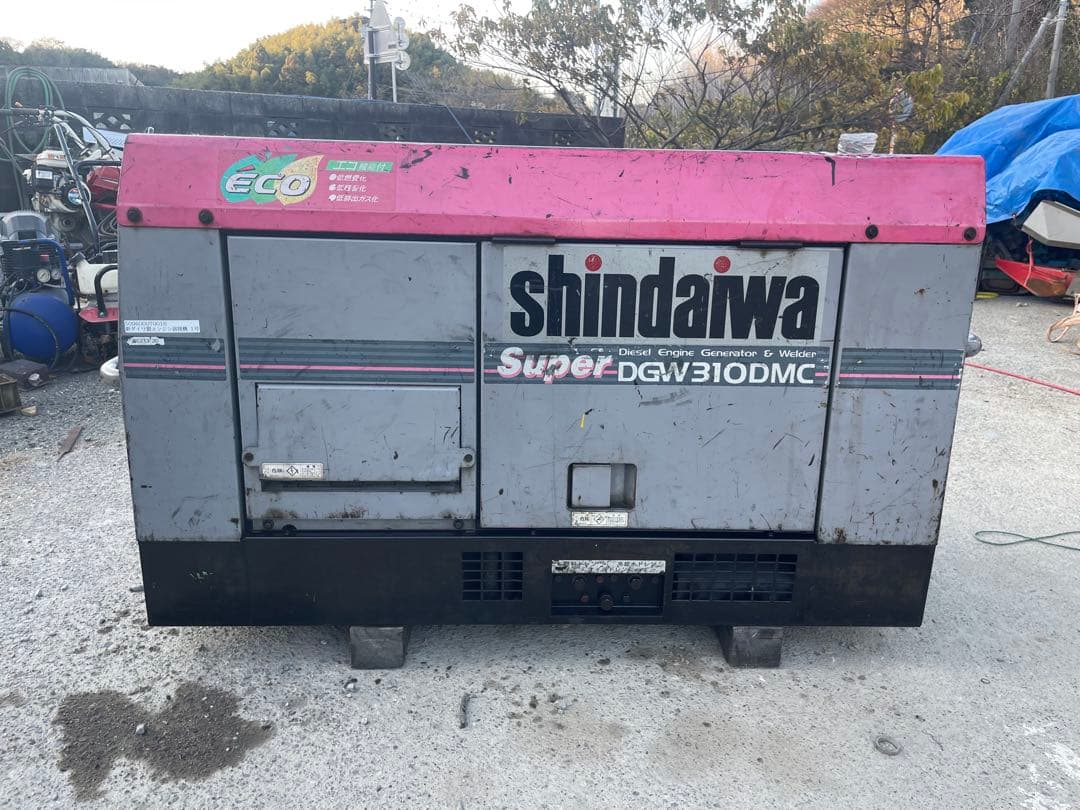 新ダイワ製 スーパーディーゼル溶接発電機 DGW310DMC