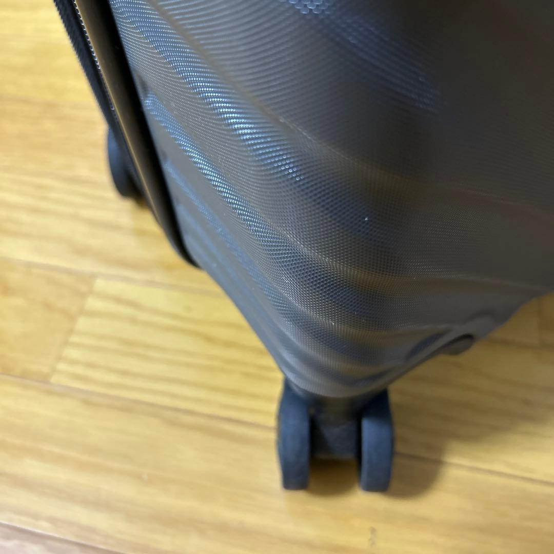 ACE グレー ストライプキャリーケース