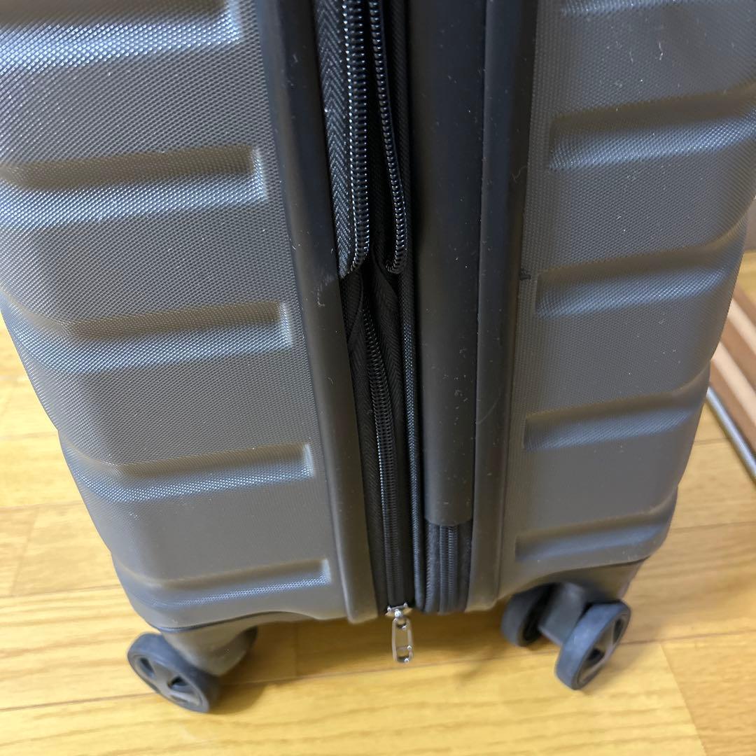 ACE グレー ストライプキャリーケース