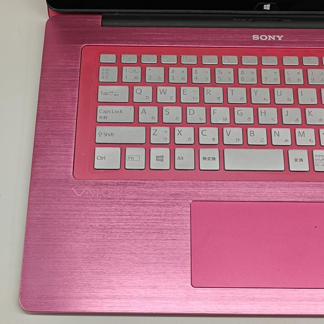 【VAIO】SVF 爆速i7 SSD512GB 16GB ピンク ノートPC