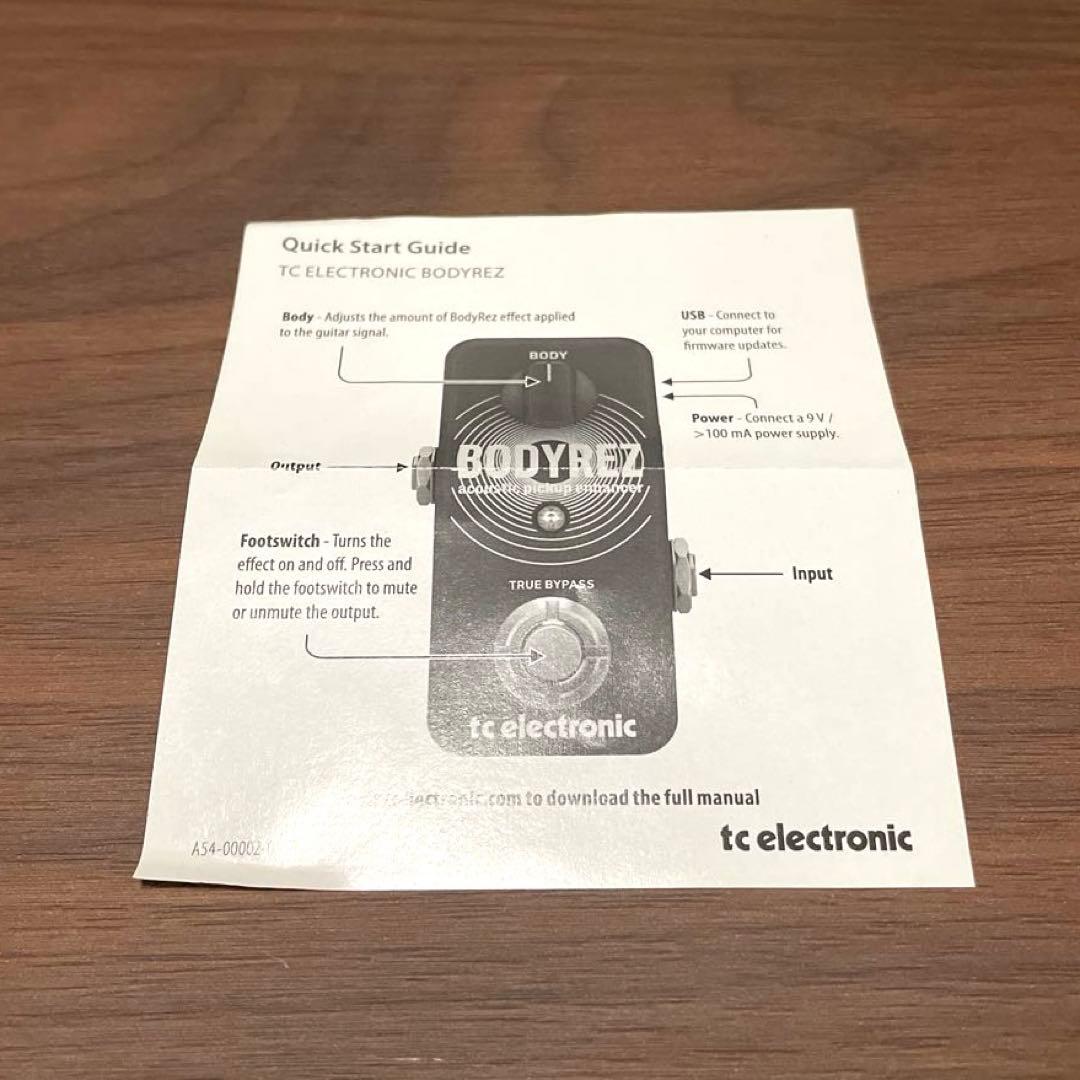 ギター TC electronic BodyRez