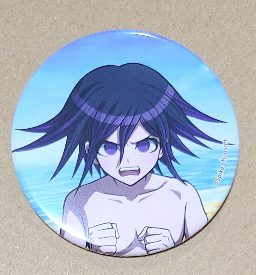 ニュー ダンガンロンパ V3　王馬小吉　限定　缶バッジ　水着