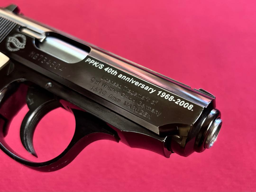 少数限定品 40th アニバーサリー PPK/s ブラックメタル